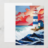 Lighthouse Collectie Bedankkaart (Voorkant / Achterkant)