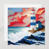 Lighthouse Collectie Bedankkaart (Voorkant / Achterkant)