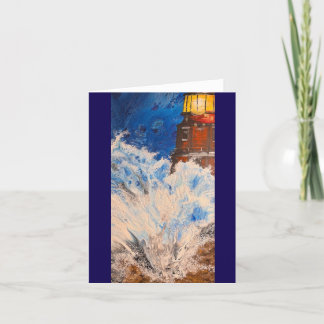 Lighthouse Design Blank Note Kaart