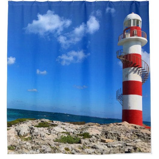 LightHouse Douchegordijn (Voorkant)