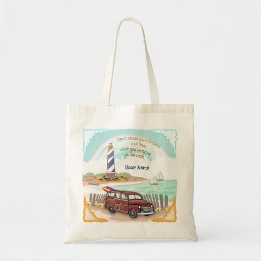 Lighthouse Dreams Tote Bag (Voorkant)