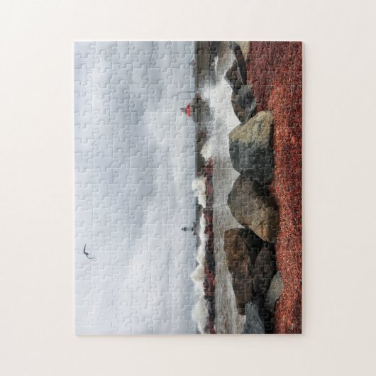 Lighthouse Duluth Minnesota Jigzaag Puzzle Legpuzzel (Verticaal)