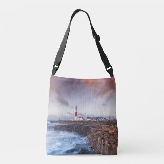 Lighthouse England Crossbody Tas (Achterkant)