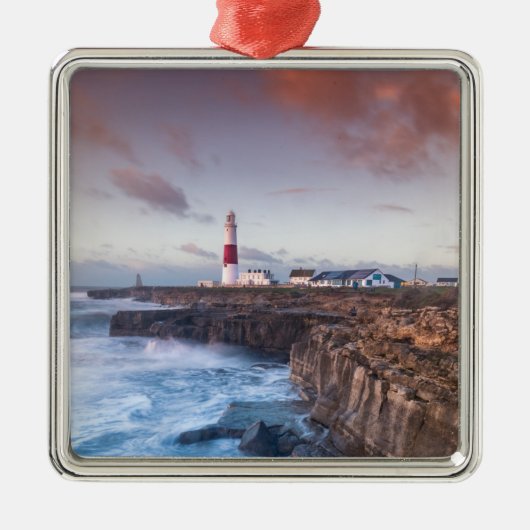 Lighthouse England Metalen Ornament (Voorkant)