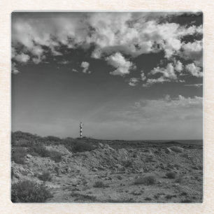 Lighthouse Faro de Abona, Tenerife Glazen Onderzetter