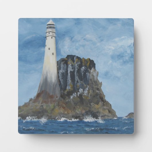 Lighthouse Fastnet, Ierland, Iers Zee, Fotoplaat (Voorkant)