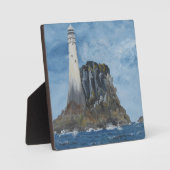 Lighthouse Fastnet, Ierland, Iers Zee, Fotoplaat (Voorkant)