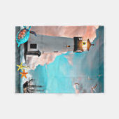 lighthouse fleece deken (Voorkant (Horizontaal))