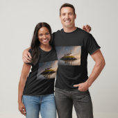 Lighthouse Glow van het Zee Print T-shirt (Unisex)