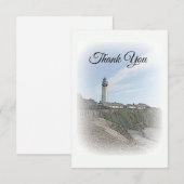 Lighthouse - Hartelijk dank Bedankkaart (Voorkant / Achterkant)