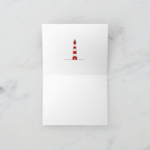 Lighthouse - Hartelijk dank Bedankkaart (Binnen)