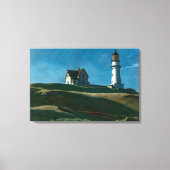 Lighthouse Hill | Edward Hopper | Canvas Afdruk (Voorkant)