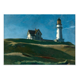 Lighthouse Hill   Edward Hopper   Foto Afdruk