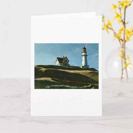 Lighthouse Hill - Edward Hopper Kaart (Gele Bloem)