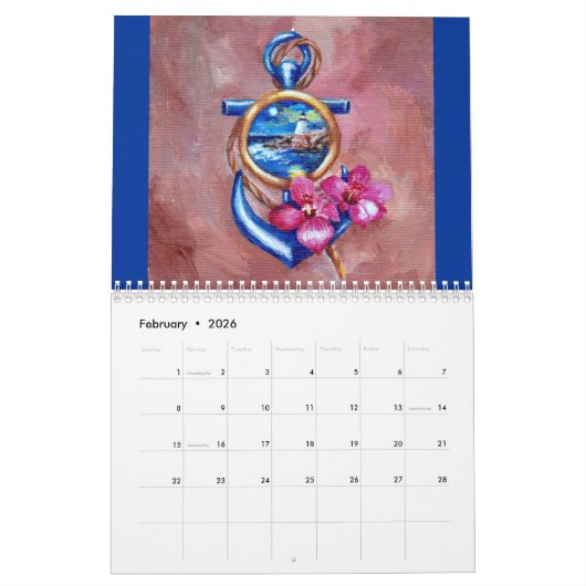 Lighthouse kalender (Feb 2026)