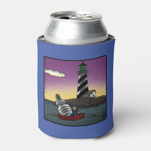Lighthouse Keeper Humor Koelbox Blikjeskoeler (Blikje Voorkant)