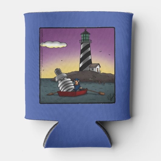 Lighthouse Keeper Humor Koelbox Blikjeskoeler (Voorkant)