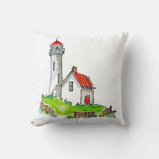 Lighthouse Kussen (Voorkant)