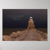 LIghthouse lamp - 7824 Poster (Voorkant)