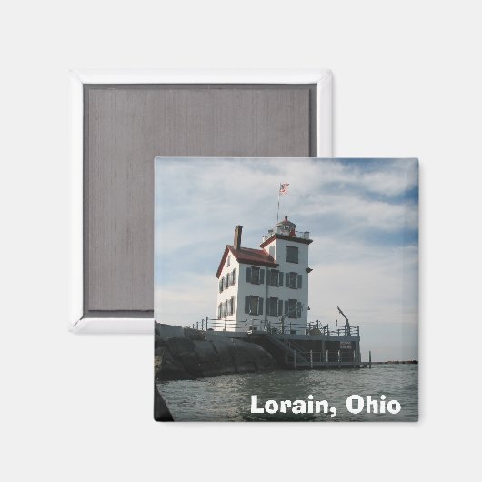 Lighthouse magnet (Voorkant / Achterkant)