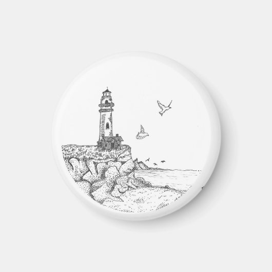 Lighthouse Magnet (Voorkant)