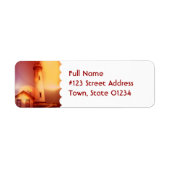 Lighthouse Mailing Label (Voorkant)