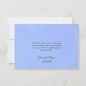 Lighthouse Nautical Theme Dank u Bedankkaart (Achterkant)