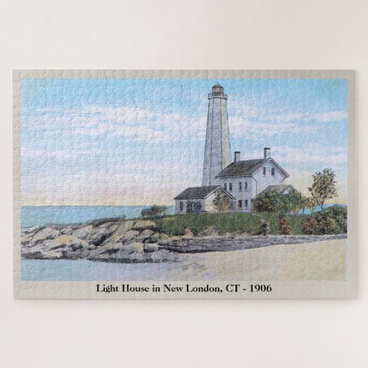 Lighthouse New London CT Legpuzzel (Horizontaal)