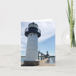 Lighthouse Note Card (Blank) met envelop Kaart