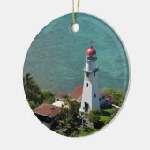 Lighthouse Ornament met Inspirerend Citaat (Links)