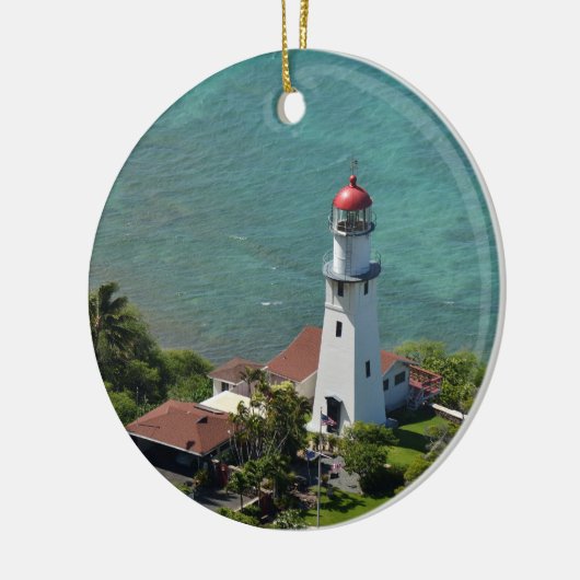 Lighthouse Ornament met Inspirerend Citaat (Links)