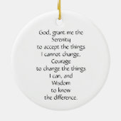 Lighthouse Ornament met Inspirerend Citaat (Achterkant)