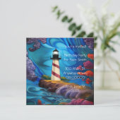 Lighthouse Point Kaart (Staand voorkant)