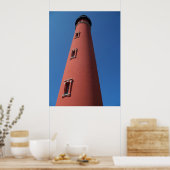 Lighthouse Ponce Inlet Daytona Beach Florida Photo Poster (Keuken)