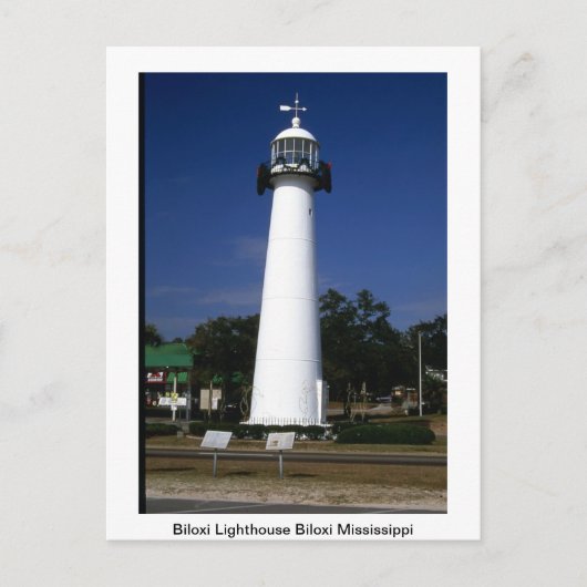 Lighthouse Post Card Briefkaart (Voorkant)