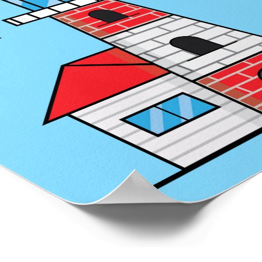 LIGHTHOUSE POSTER (Hoek)