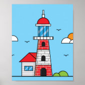 LIGHTHOUSE POSTER (Voorkant)