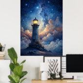 Lighthouse Poster (Thuiskantoor)