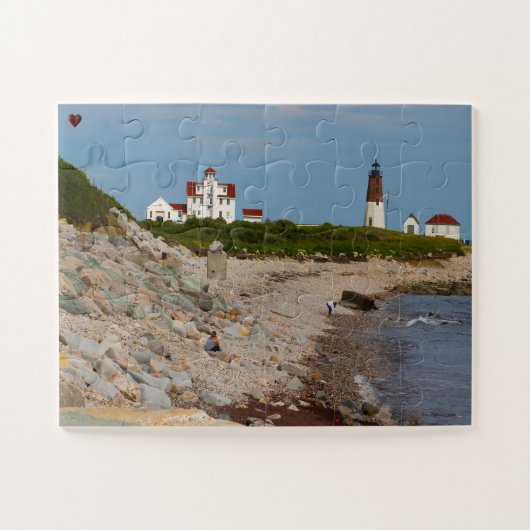 Lighthouse Rhode Island Legpuzzel (Horizontaal)