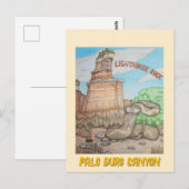 Lighthouse Rock Ratelslang Briefkaart (Voorkant / Achterkant)
