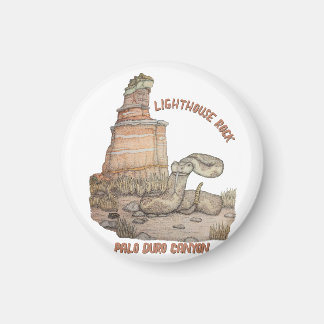 Lighthouse Rock Ratelslang Magneet