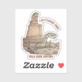 Lighthouse Rock Ratelslang Sticker (Vel)