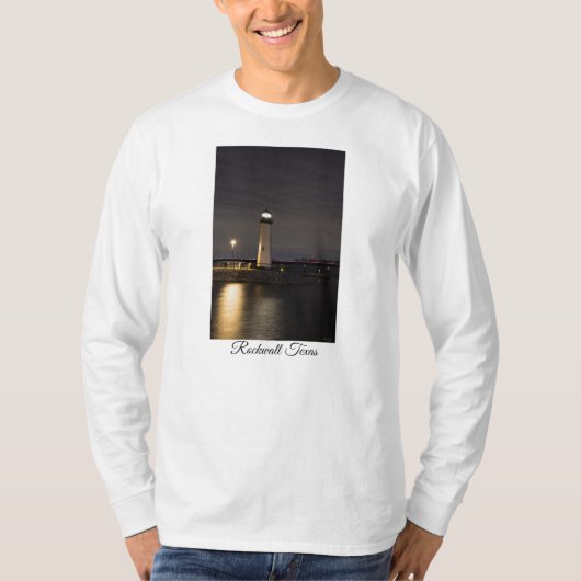 Lighthouse Rockwall Harbour T-shirt (Voorkant)