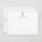 Lighthouse roze Stationery Note Kaart Notitiekaartje (Voorkant)