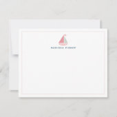 Lighthouse roze Stationery Note Kaart Notitiekaartje (Voorkant)