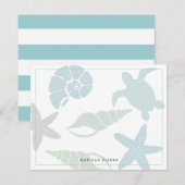 Lighthouse roze Stationery Note Kaart Notitiekaartje (Voorkant / Achterkant)