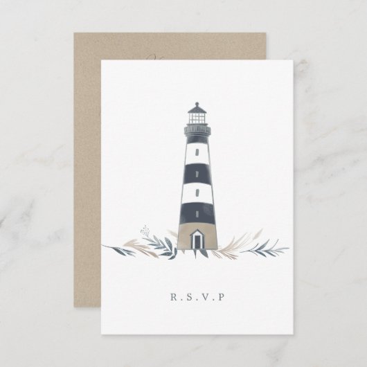 Lighthouse RSVP maaltijdkeuzes (Voorkant / Achterkant)