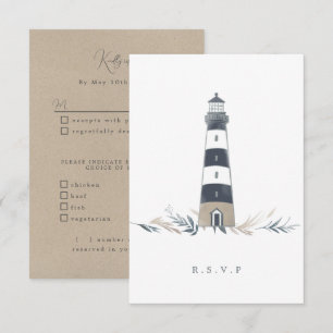 Lighthouse RSVP maaltijdkeuzes Kaartje