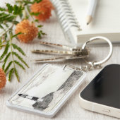 Lighthouse Scrimshaw Sleutelhanger (Voorkant Rechts)