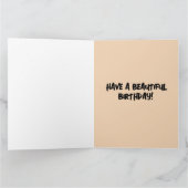 LIGHTHOUSE SEASIDE ART BIRTHDAY Wenskaart Kaart (Binnen)